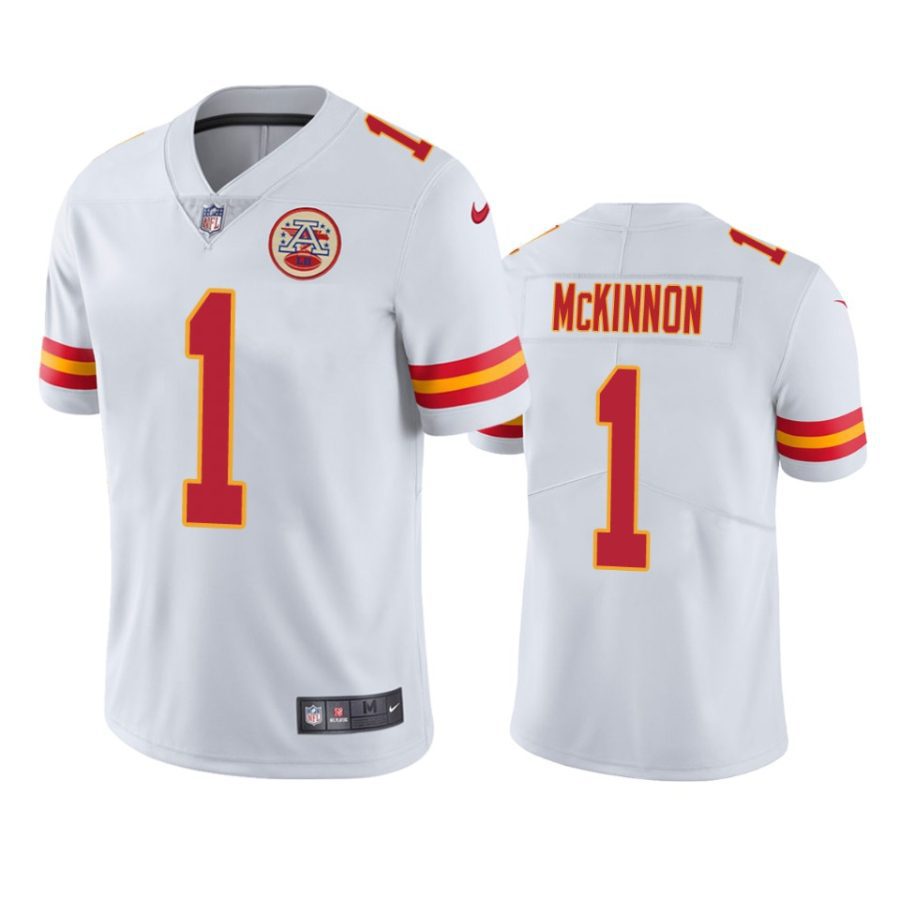 jerick mckinnon chiefs white vapor jersey