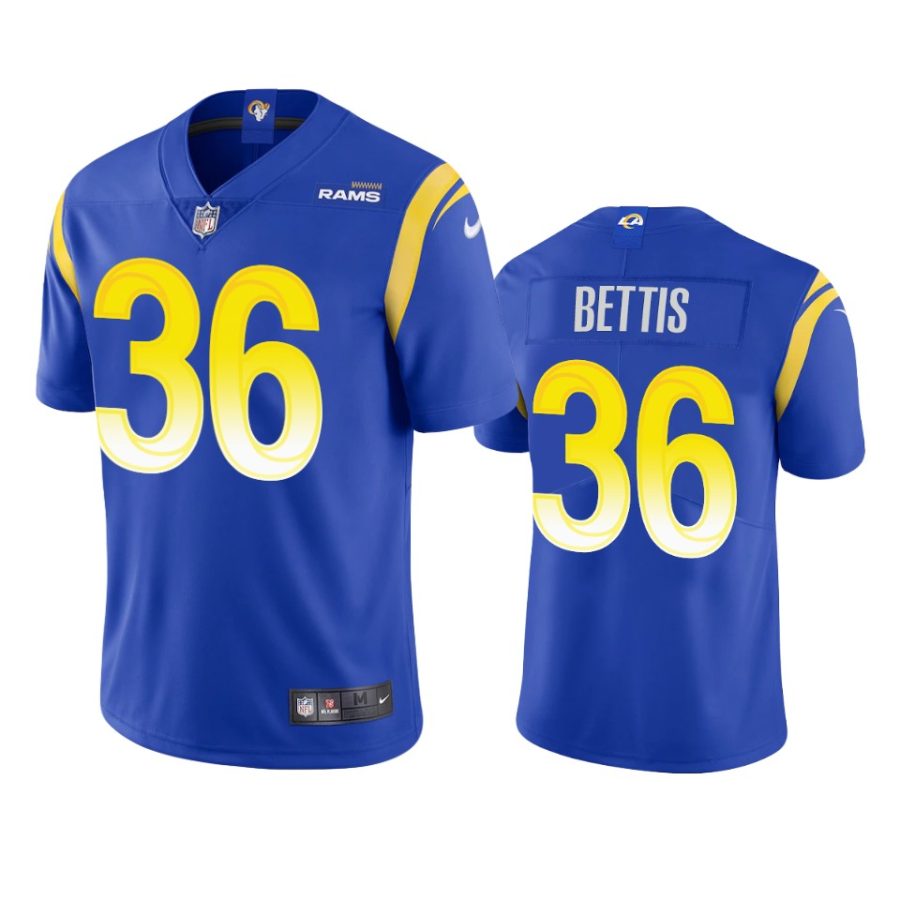 jerome bettis rams royal vapor jersey