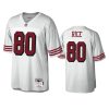 jerry rice 49ers white legacy replica throwback jersey