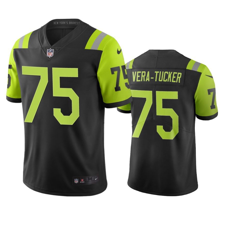 jets alijah vera tucker black green city edition jersey