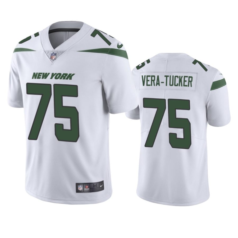 jets alijah vera tucker white vapor limited jersey