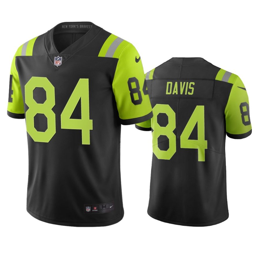 jets corey davis black green city edition jersey