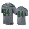 jets corey davis gray inverted legend jersey