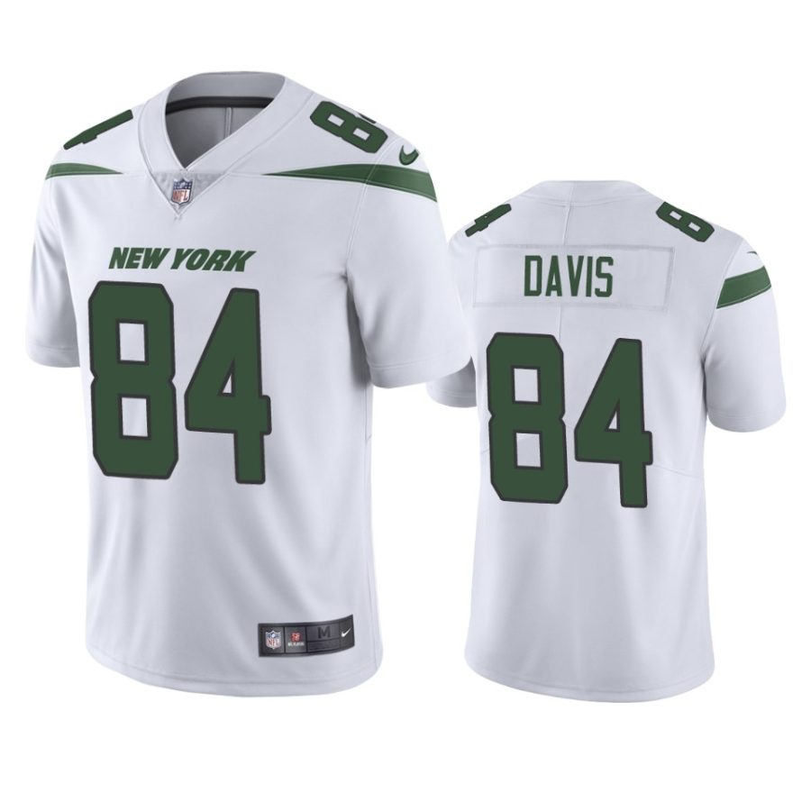 jets corey davis white vapor jersey