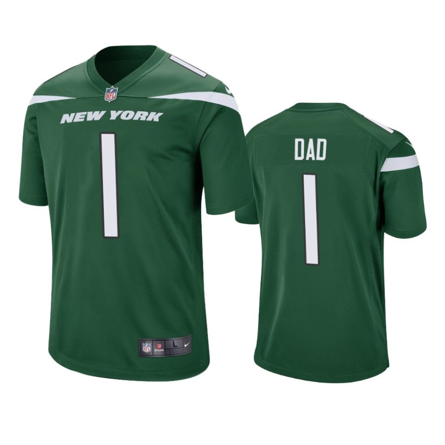 jets dad green 2021 fathers day game jersey