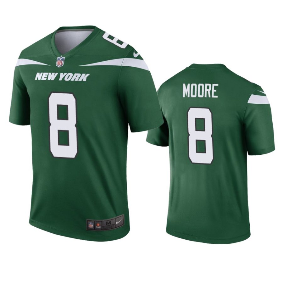 jets elijah moore green legend jersey