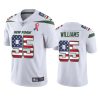 jets quinnen williams white 9 11 commemorative jersey