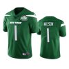 jets zach wilson green 2021 nfl draft vapor limited jersey