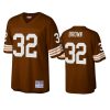 jim brown browns brown legacy replica retired player jersey