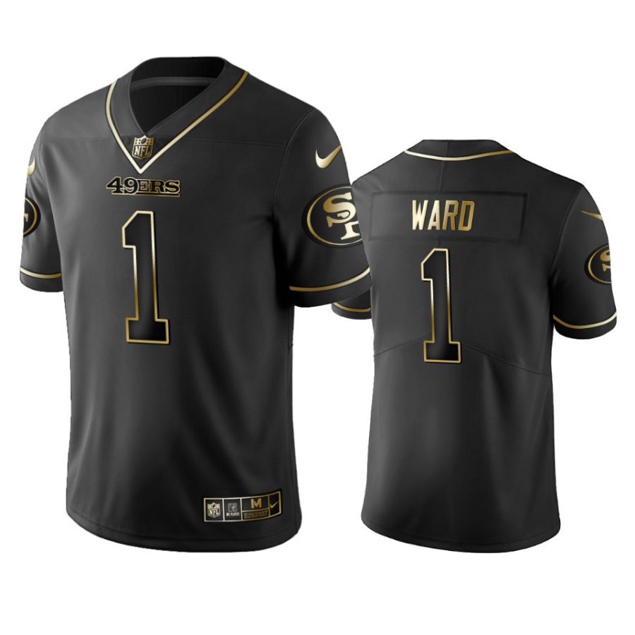 jimmie ward 49ers golden edition black jersey