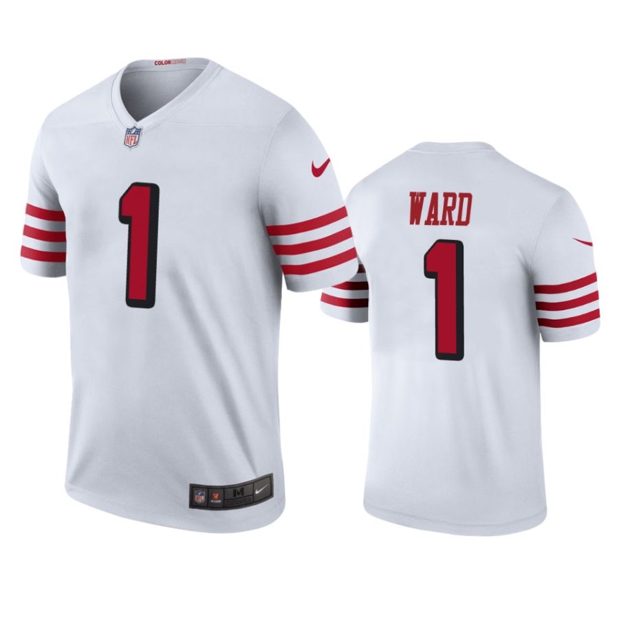 jimmie ward color rush legend 49ers white jersey