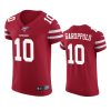 jimmy garoppolo 49ers scarlet nfl 100 vapor elite jersey