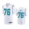 joe alt chargers white 2024 nfl draft jersey