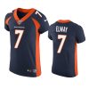 john elway broncos navy nfl 100 vapor elite jersey