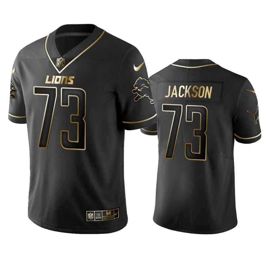 jonah jackson lions black golden edition jersey