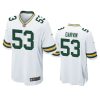 jonathan garvin packers white game jersey