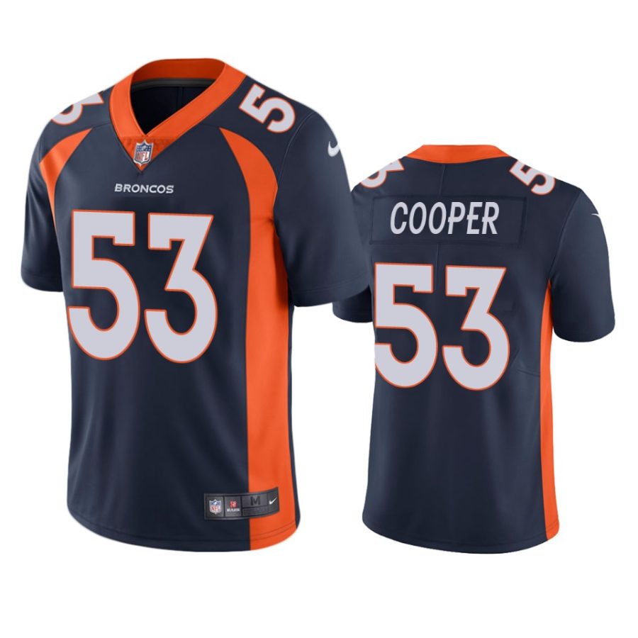 jonathon cooper broncos navy vapor jersey