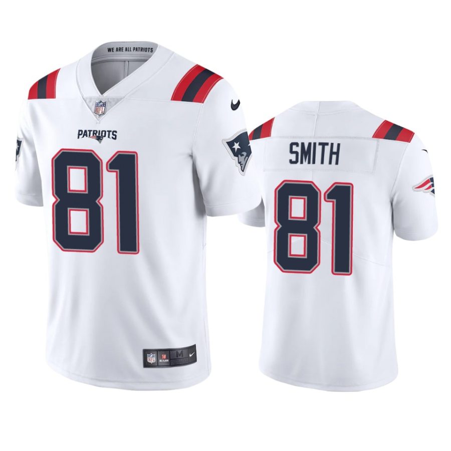 jonnu smith patriots white vapor jersey 0a