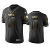 jordan love packers black golden edition jersey