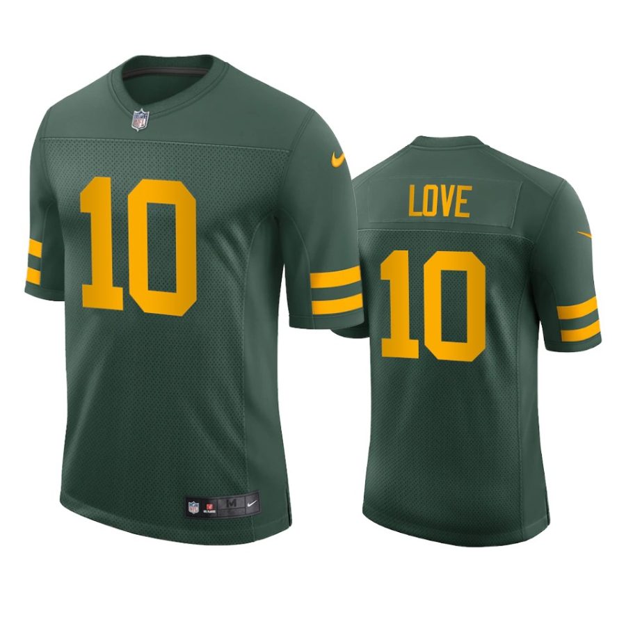 jordan love packers green vapor jersey