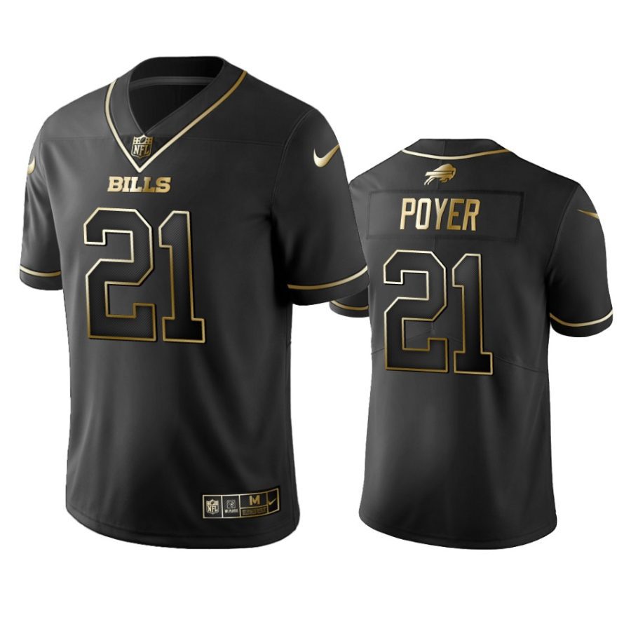 jordan poyer bills black golden edition jersey