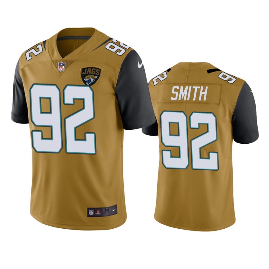 jordan smith jaguars color rush limited gold jersey