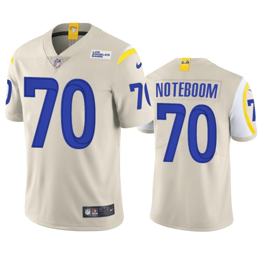 joseph noteboom rams bone vapor jersey