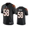 joseph ossai bengals black vapor jersey