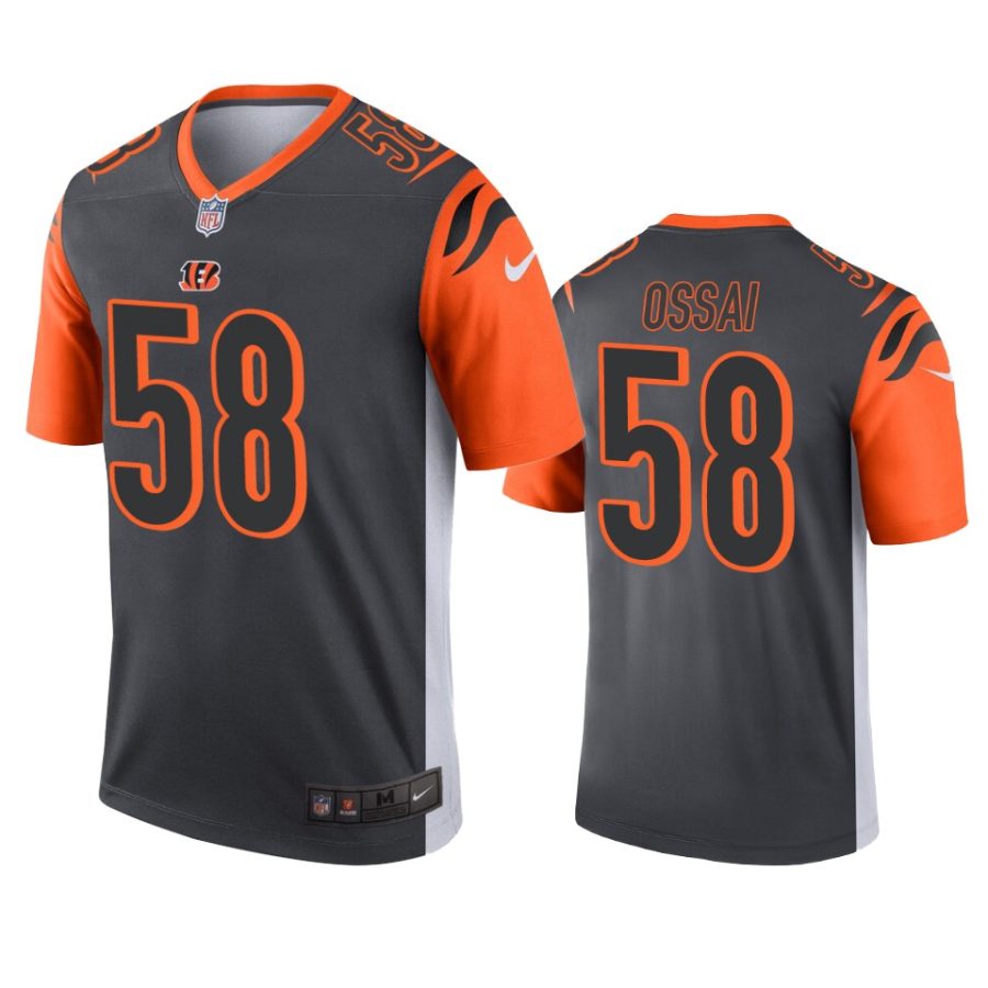 joseph ossai bengals silver inverted legend jersey