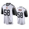 joseph ossai bengals white alternate game jersey