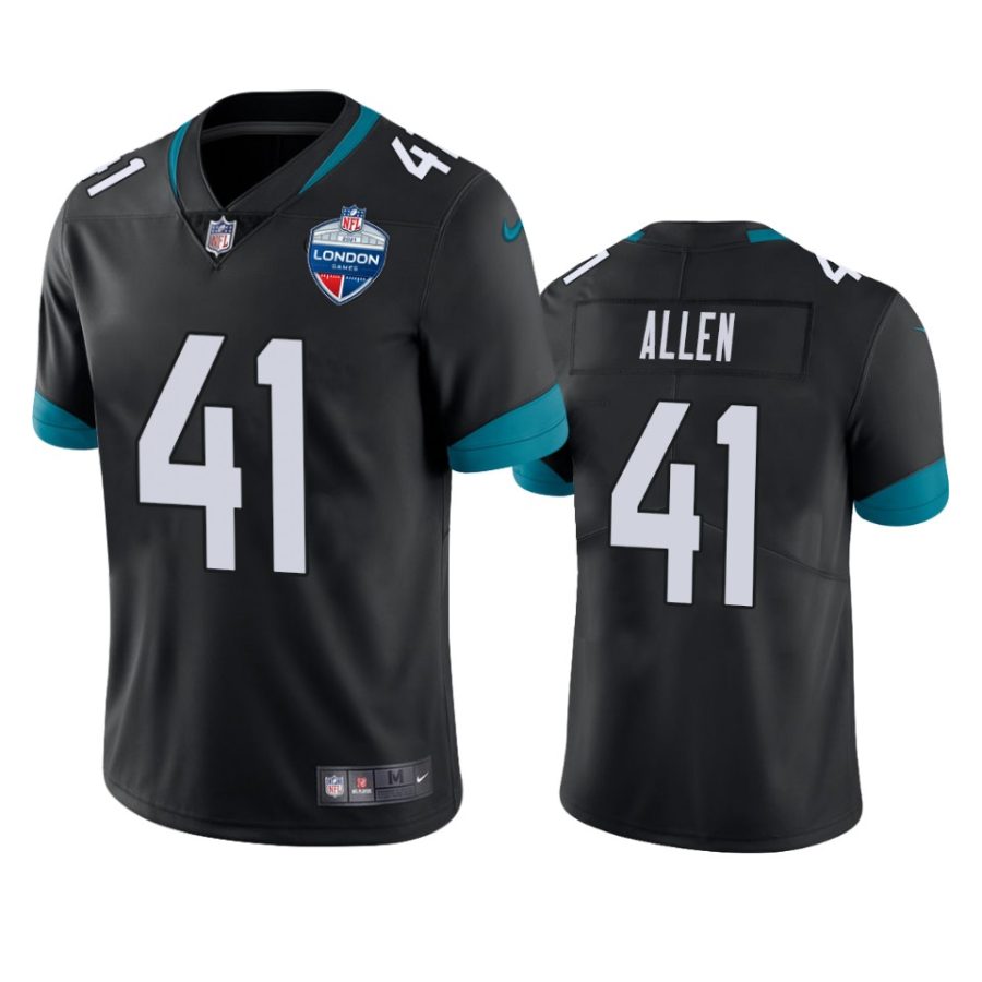 josh allen jaguars black vapor jersey