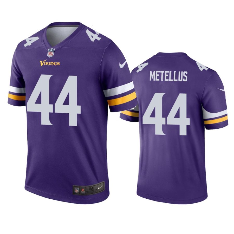 josh metellus vikings purple legend jersey