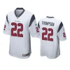 josh thompson texans white game jersey