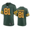 josiah deguara packers green alternate game jersey