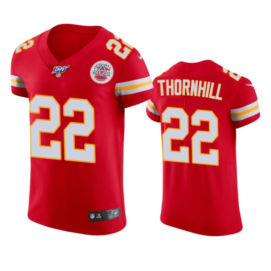 juan thornhill chiefs red nfl 100 vapor elite jersey