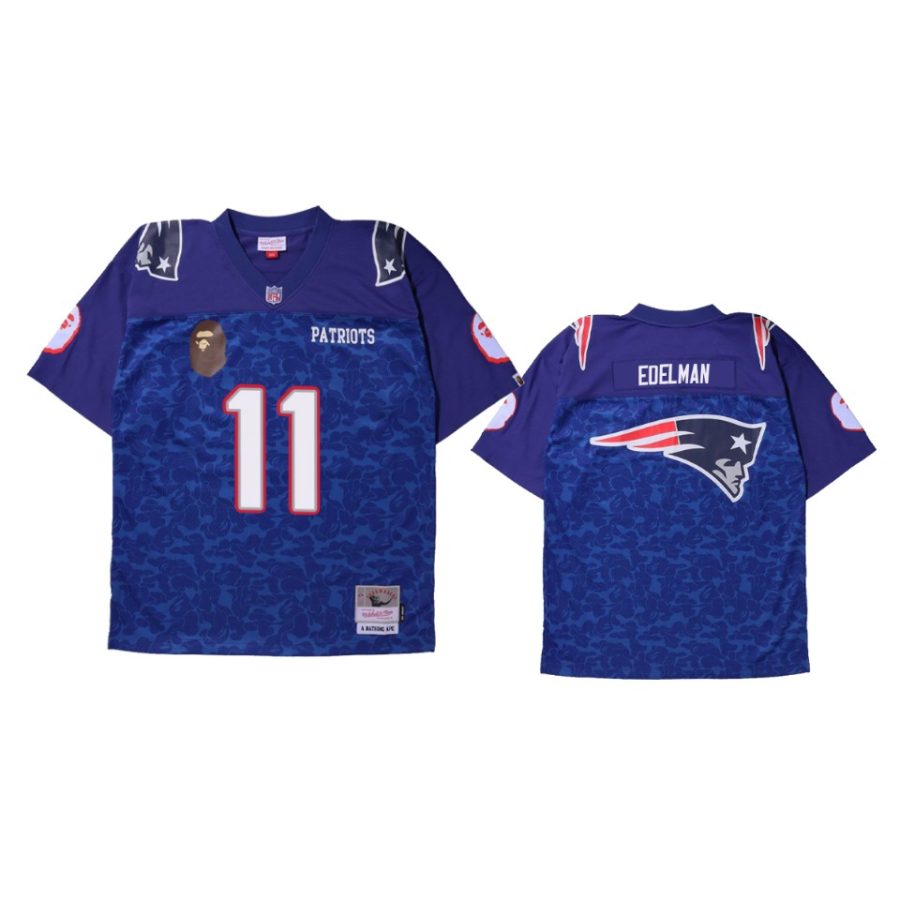 julian edelman patriots navy bape x nfl legacy jersey