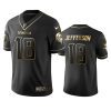 justin jefferson vikings black golden edition jersey