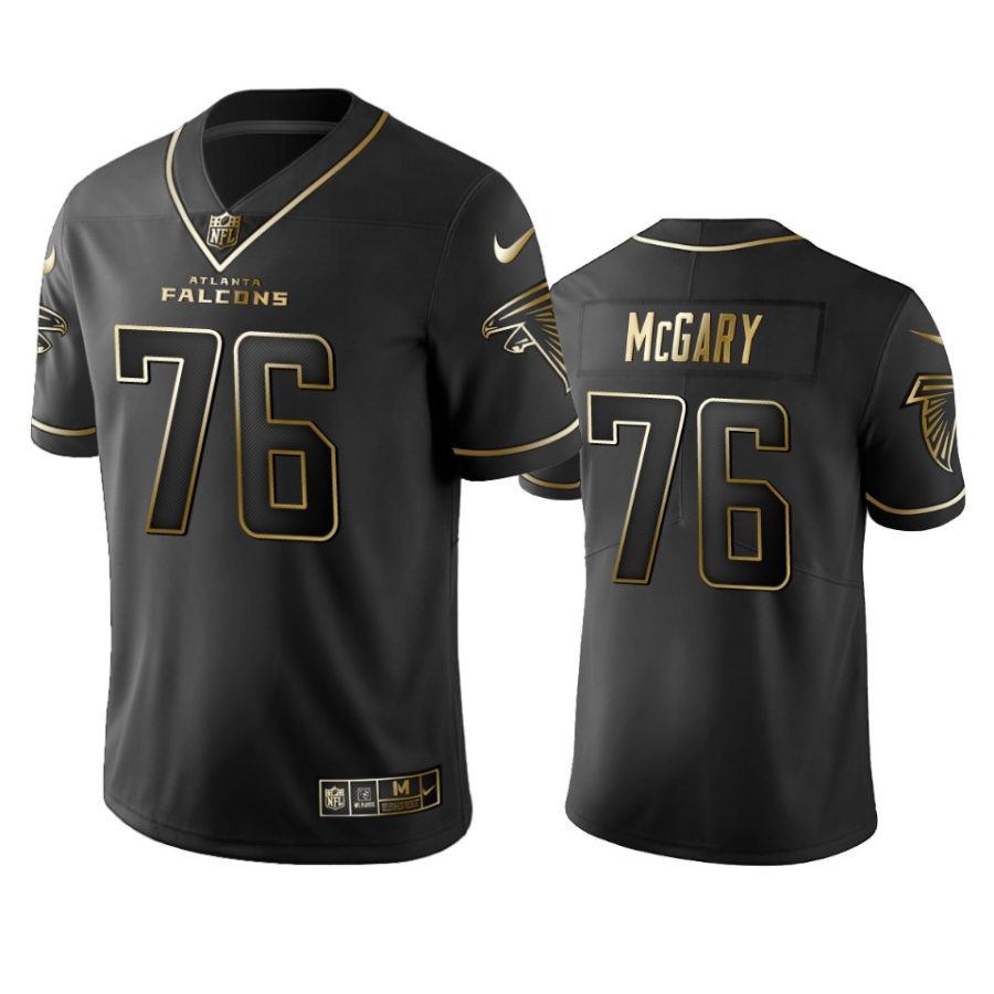 kaleb mcgary falcons black golden edition jersey