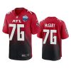 kaleb mcgary falcons red 2021 nfl london game jersey