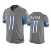 kalif raymond lions color rush limited steel jersey