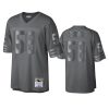 keena turner 49ers charcoal throwback metal legacy jersey