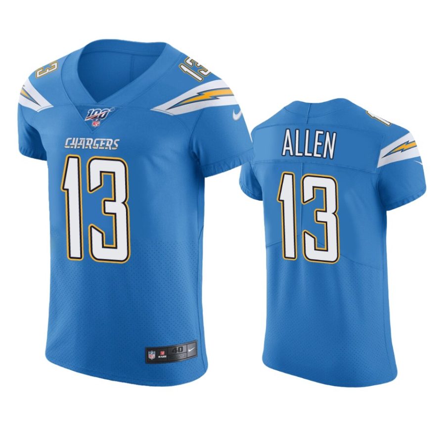 keenan allen chargers powder blue nfl 100 vapor elite jersey