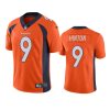 kendall hinton broncos orange vapor jersey