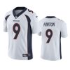 kendall hinton broncos white vapor jersey