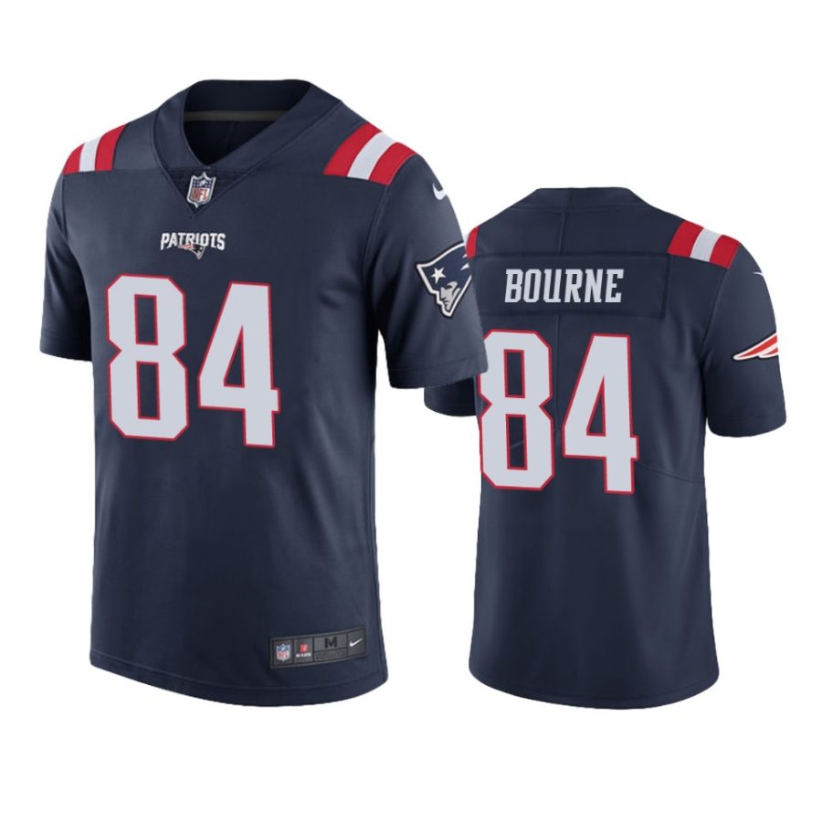 kendrick bourne patriots color rush limited navy jersey