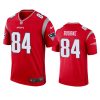 kendrick bourne patriots inverted legend red jersey