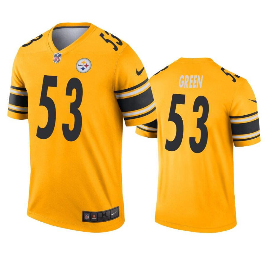 kendrick green steelers gold inverted legend jersey