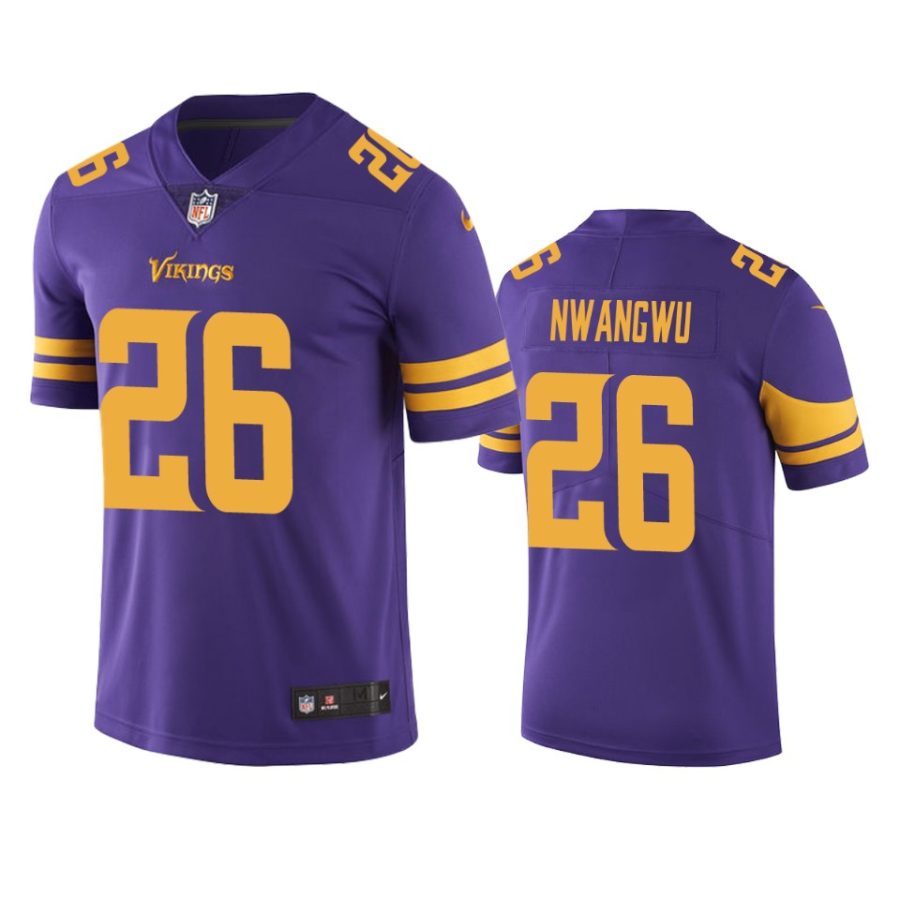 kene nwangwu vikings color rush limited purple jersey