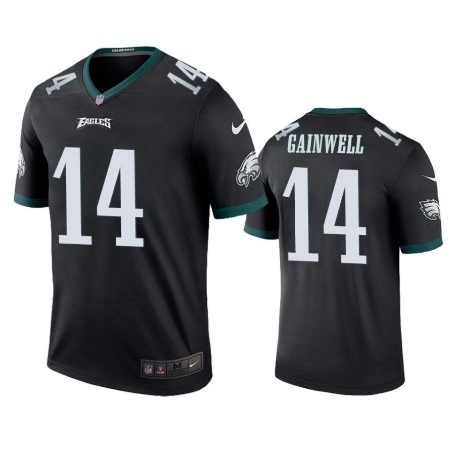 kenneth gainwell color rush legend eagles black jersey