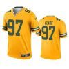 kenny clark packers 2021 inverted legend gold jersey